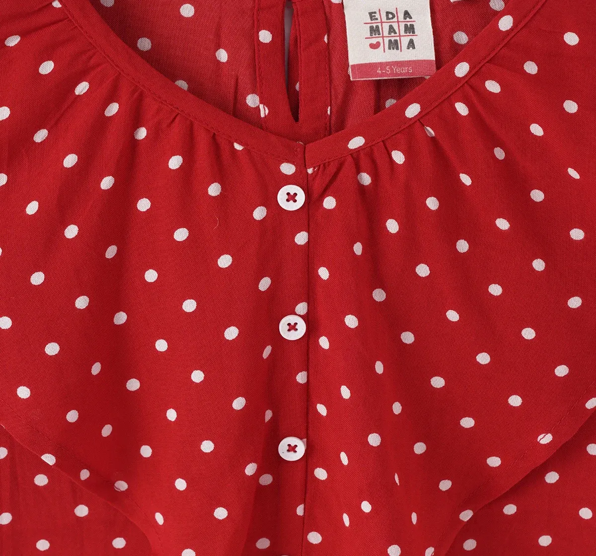 Girls Polka Printed Top