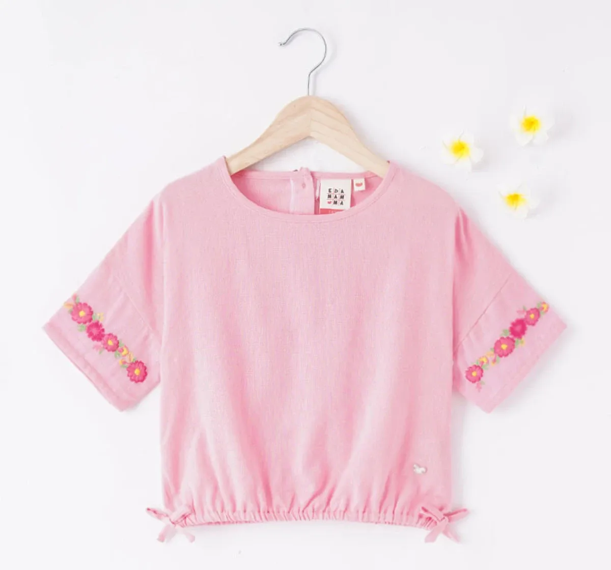 Girls Elasticated Waist Top