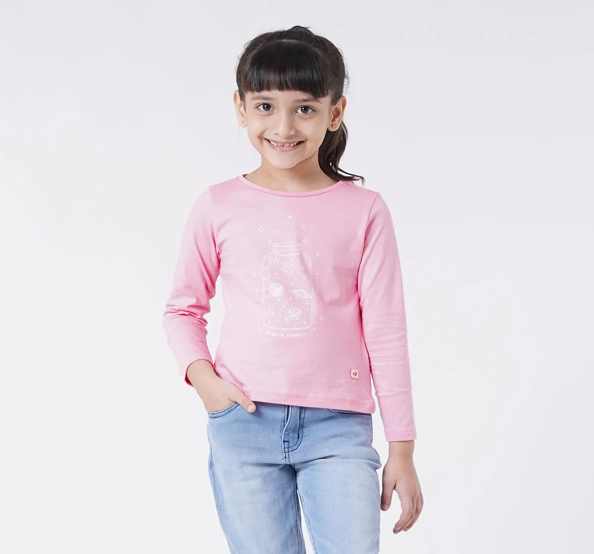 Girls Printed Tee