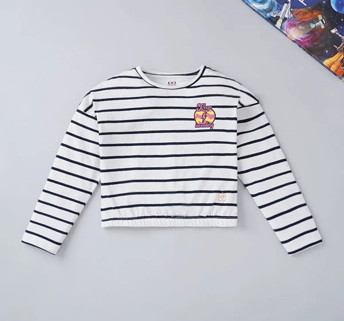 Girls Striped Tee