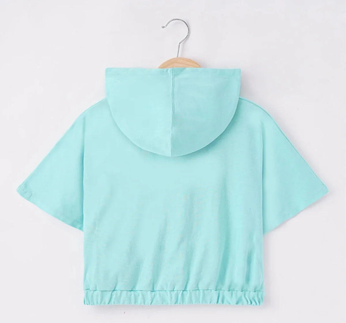 Girls Printed Hooded Tee