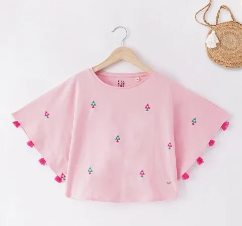 Girls Poncho Tee