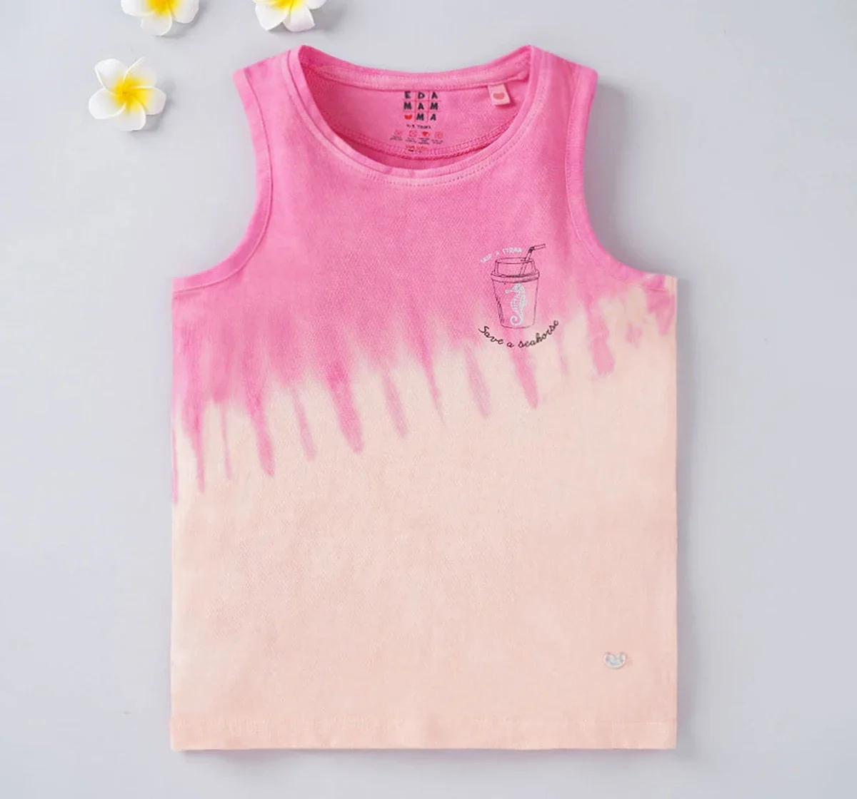 Girls Tie Dye Sleeveless Tee