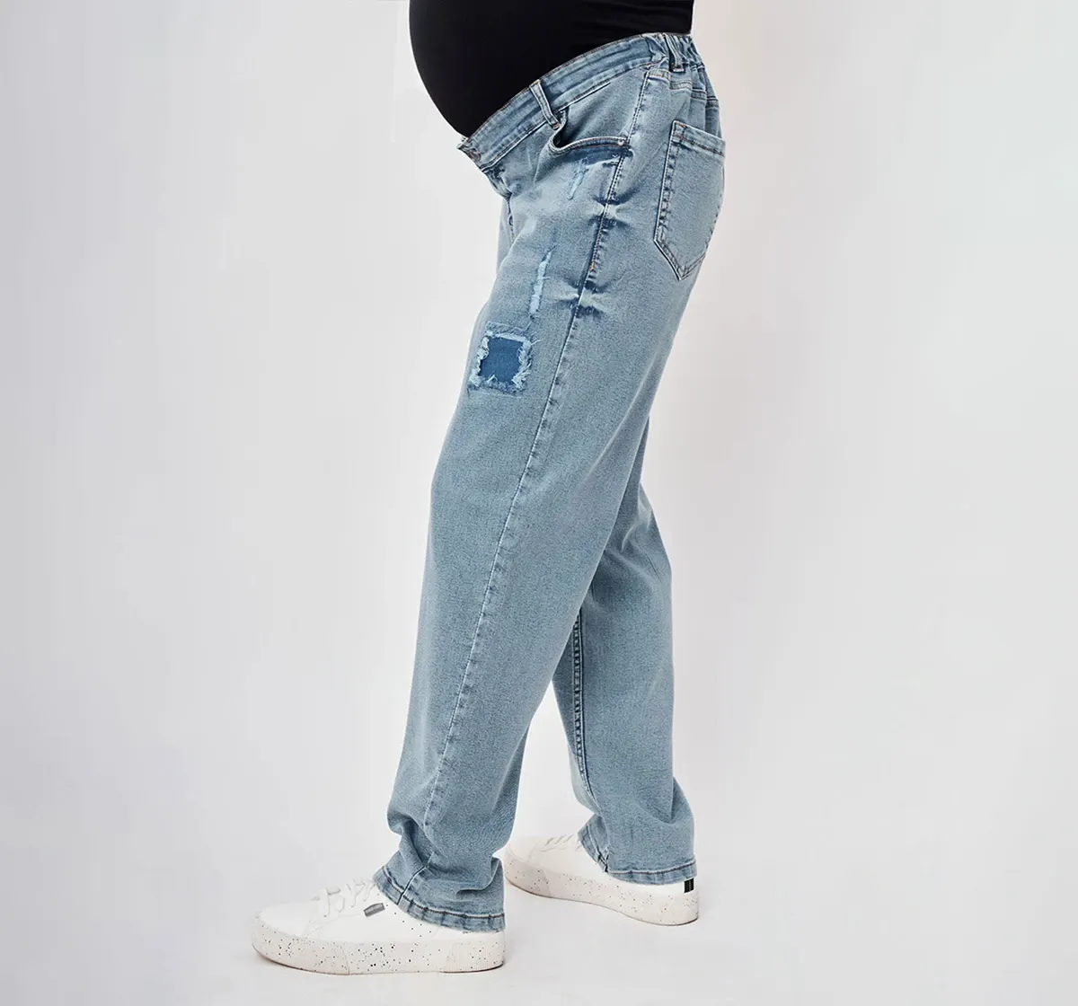 Maternity Denim Jeans -Dark Blue