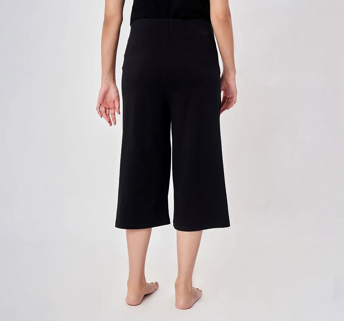 Maternity Flared Pants -Black