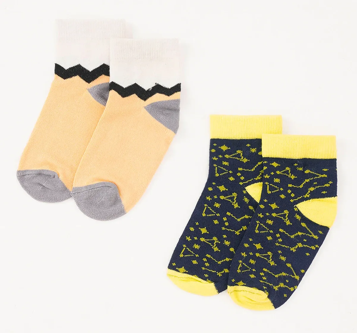 Pack Of 2 Unisex Bamboo Fibre Socks