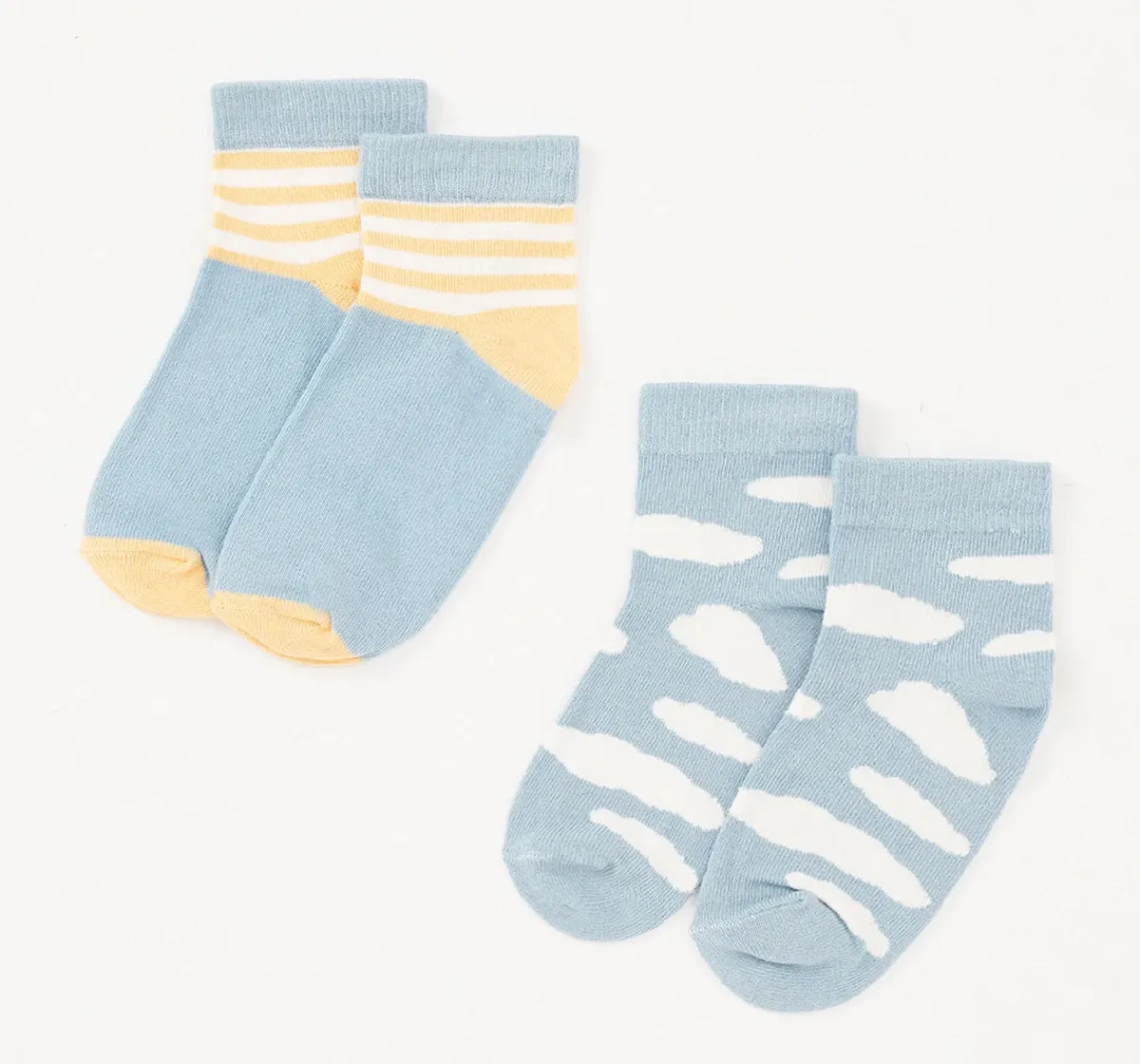 Pack Of 2 Unisex Bamboo Fibre Socks