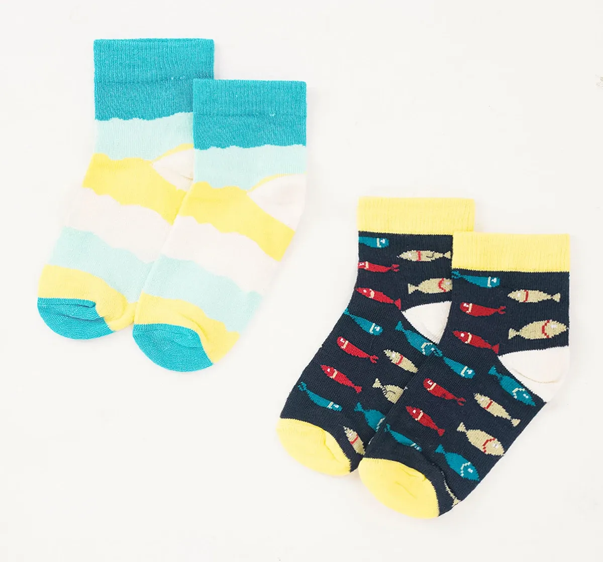 Pack Of 2 Unisex Bamboo Fibre Socks