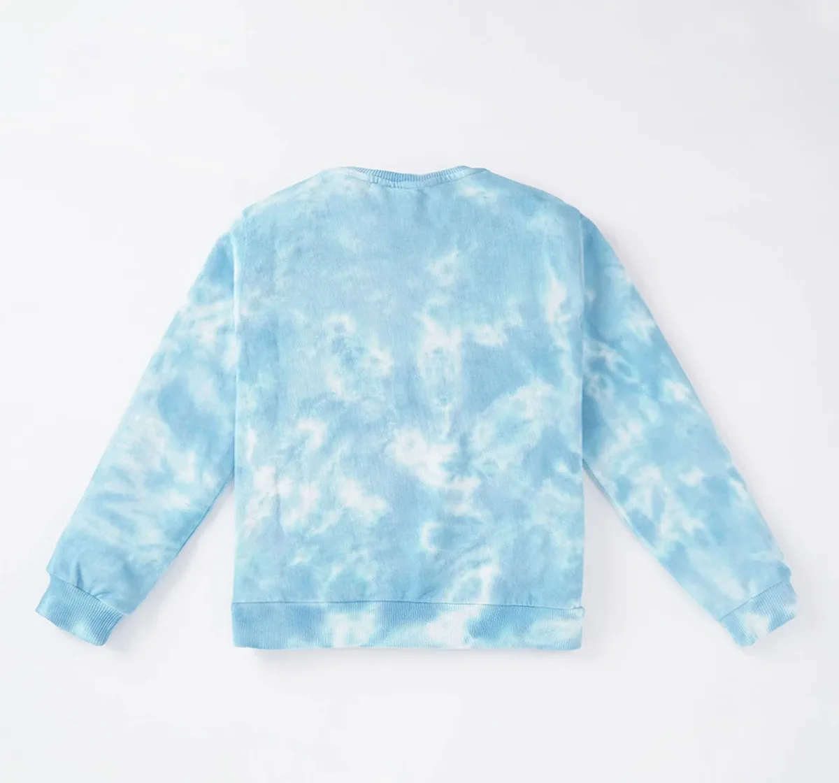 Unisex Tie Dye Embossed Sweatshirt