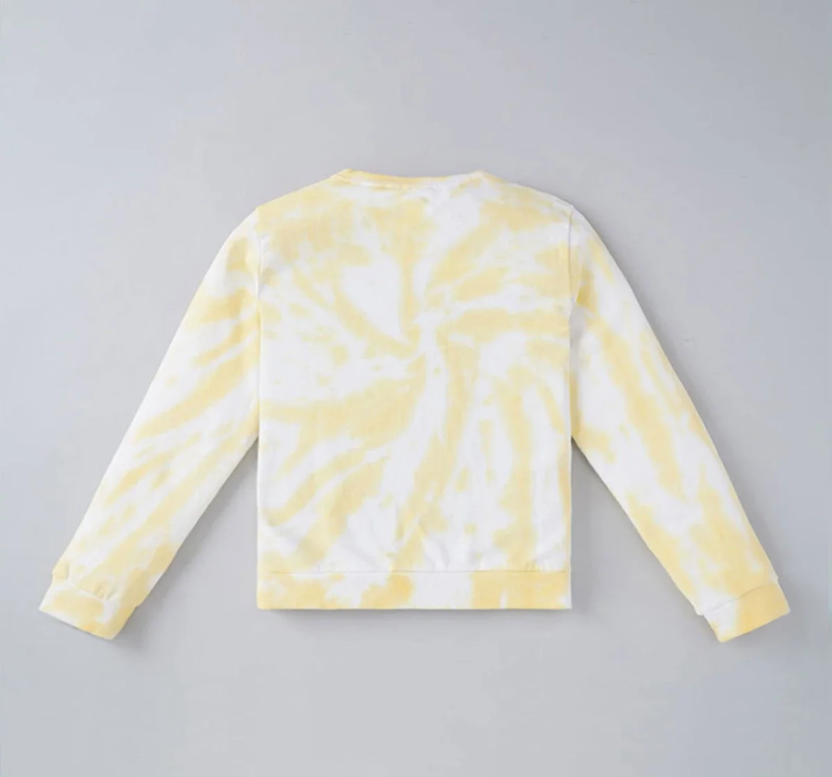 Unisex Tie Dye Embossed Sweatshirt