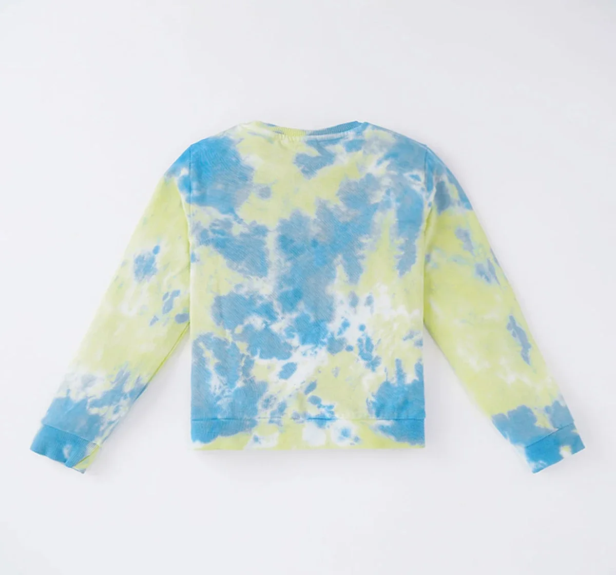 Unisex Tie Dye Embossed Sweatshirt