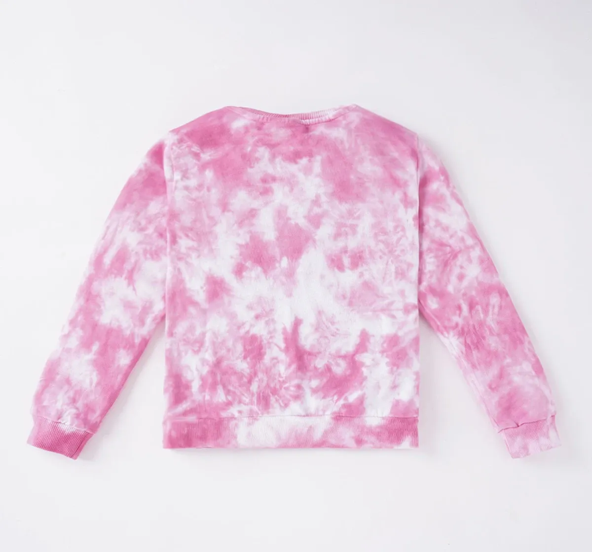 Unisex Tie Dye Embossed Sweatshirt