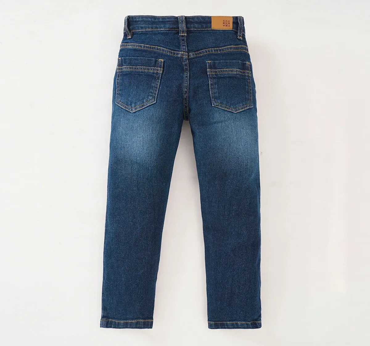 Boys Embroidered Denim Jeans