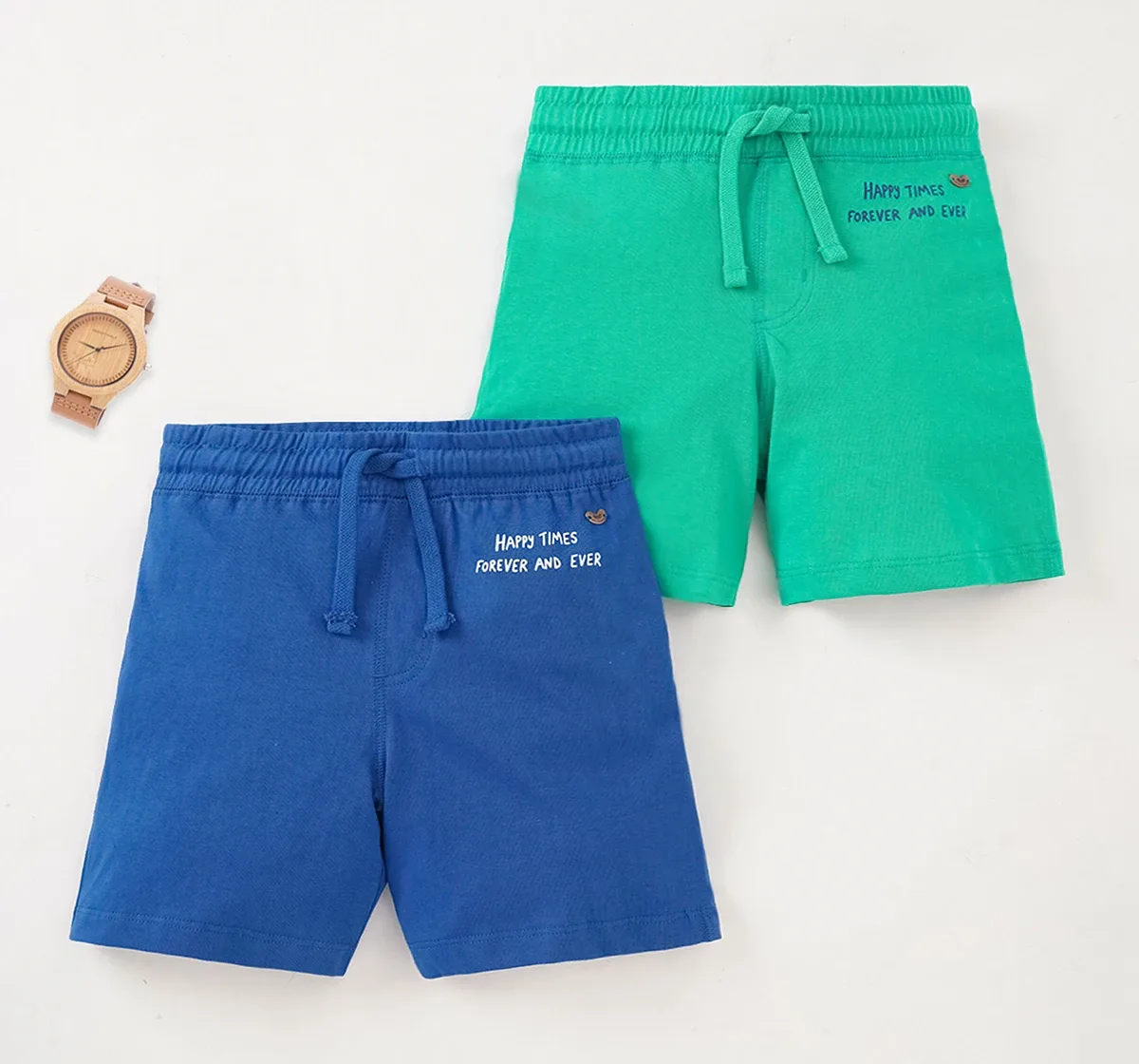 Boys Cut And Sew Knit Shorts