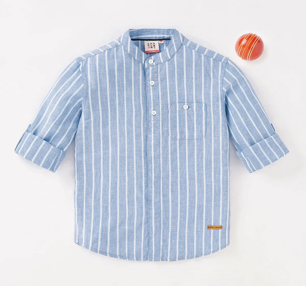 Boys Full Sleeves Striped Shirt