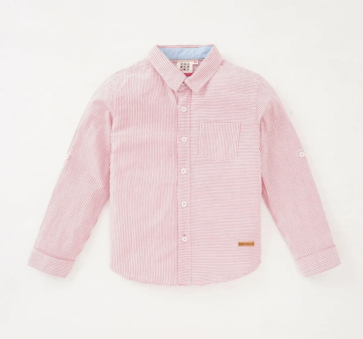 Boys Full Sleeves Striped Shirt