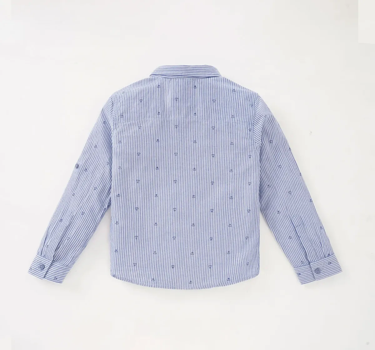 Boys Full Sleeves Striped Shirt