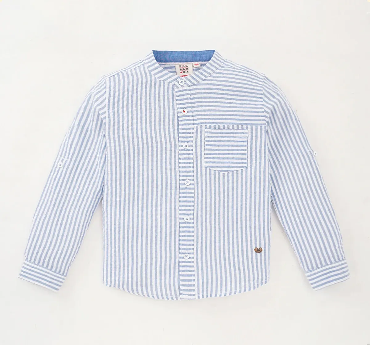 Boys Full Sleeves Striped Shirt