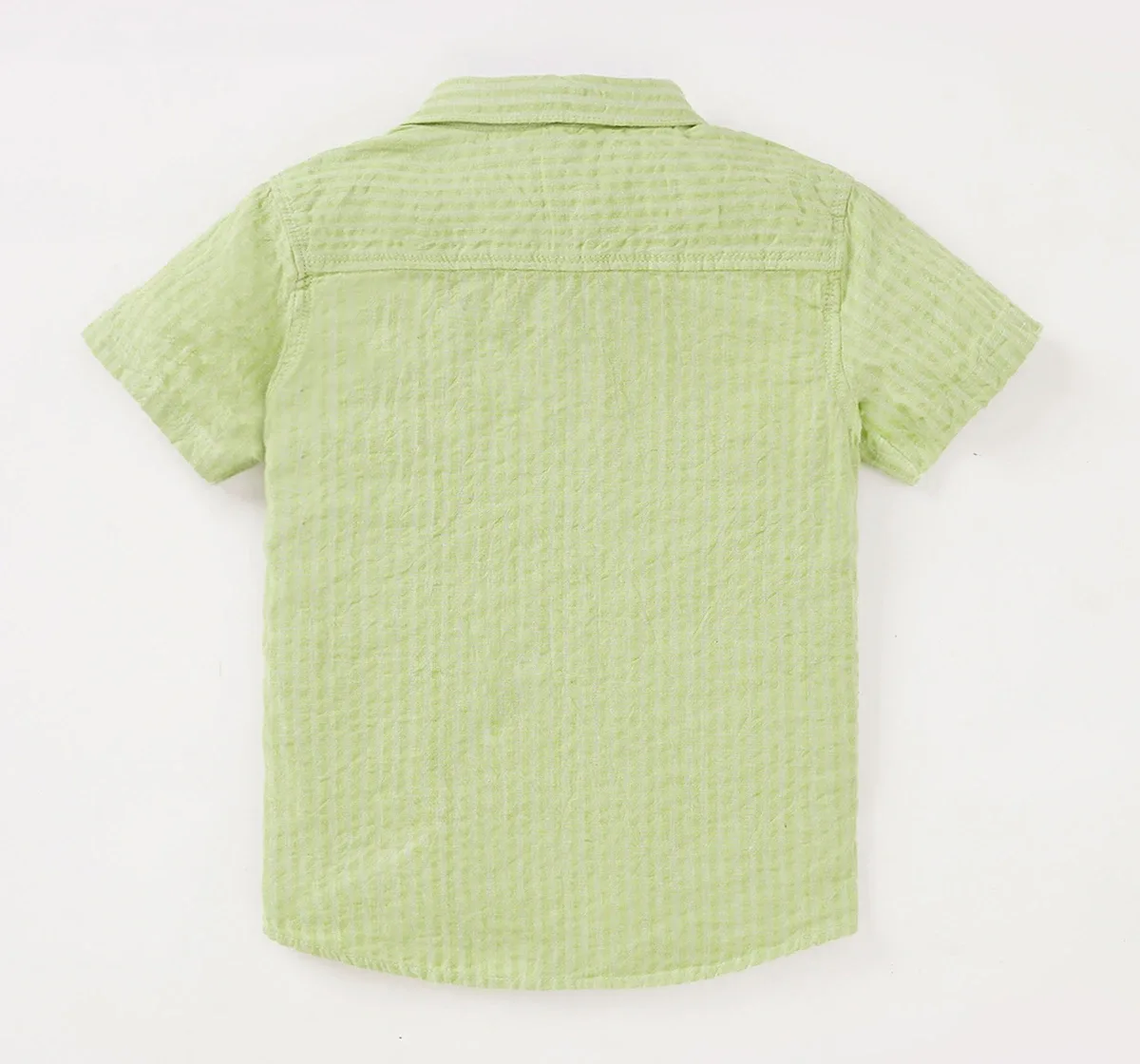 Boys Half Sleeves Striped Shirt
