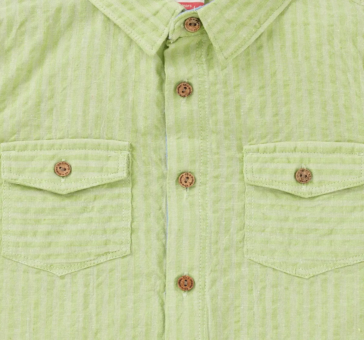 Boys Half Sleeves Striped Shirt