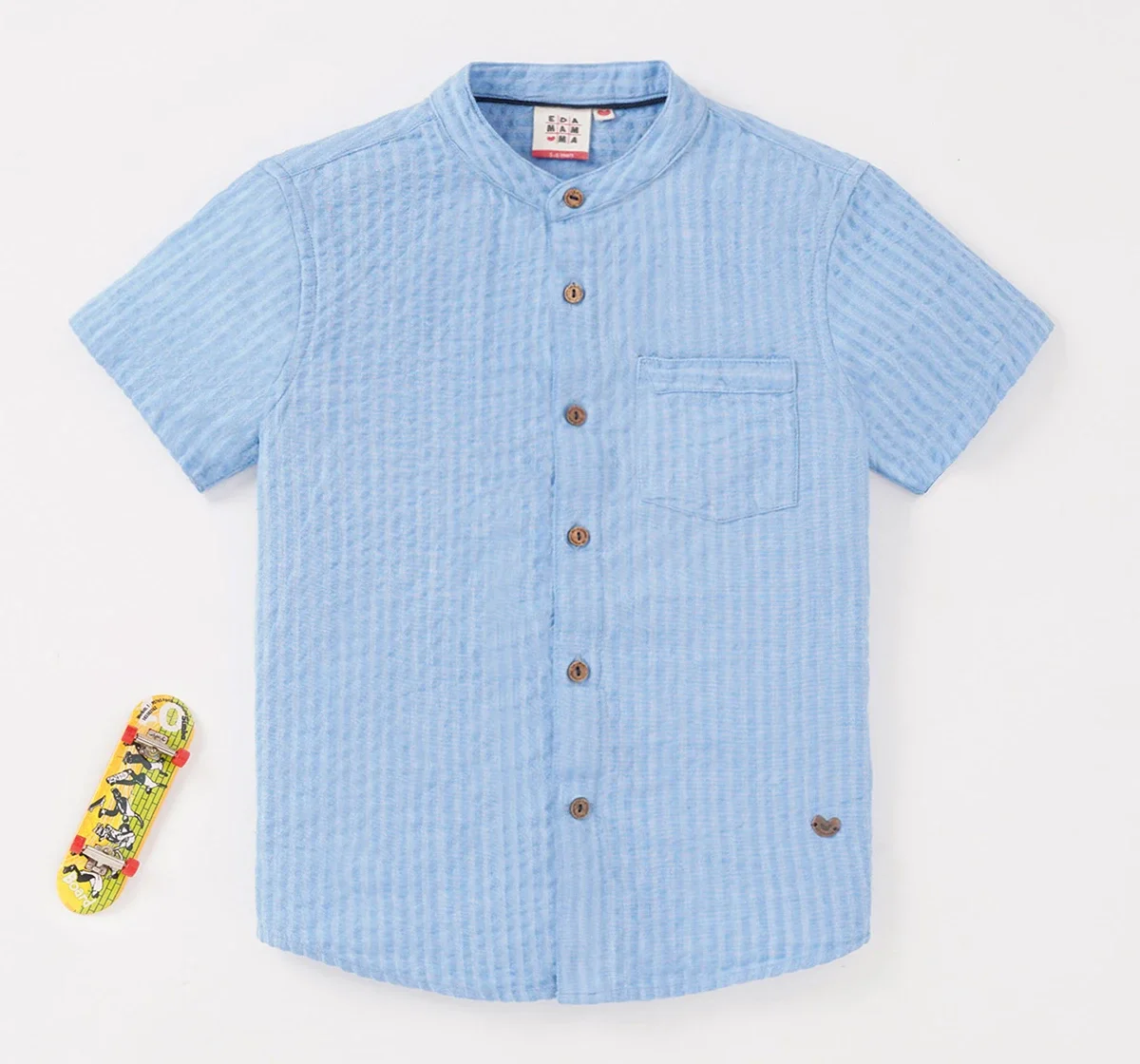 Boys Half Sleeves Striped Shirt