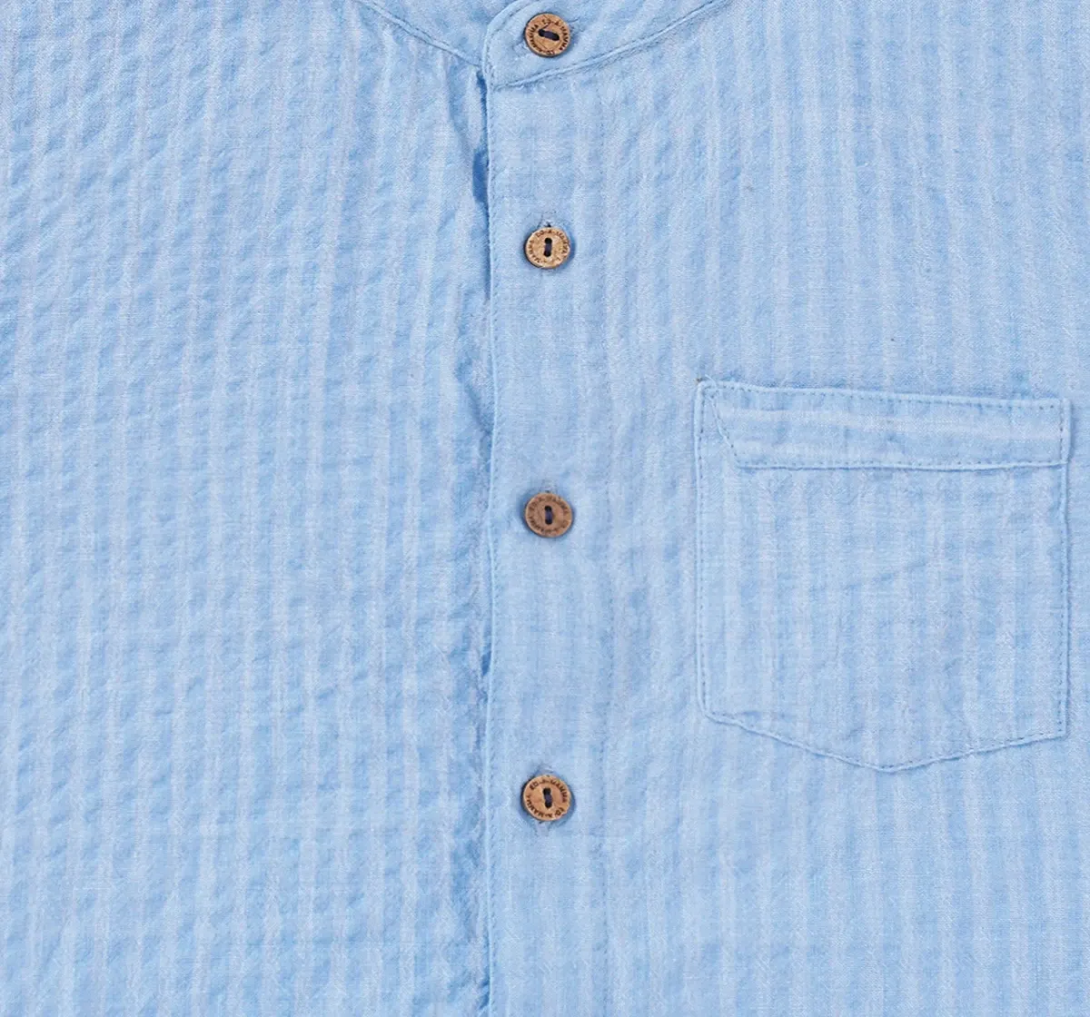 Boys Half Sleeves Striped Shirt