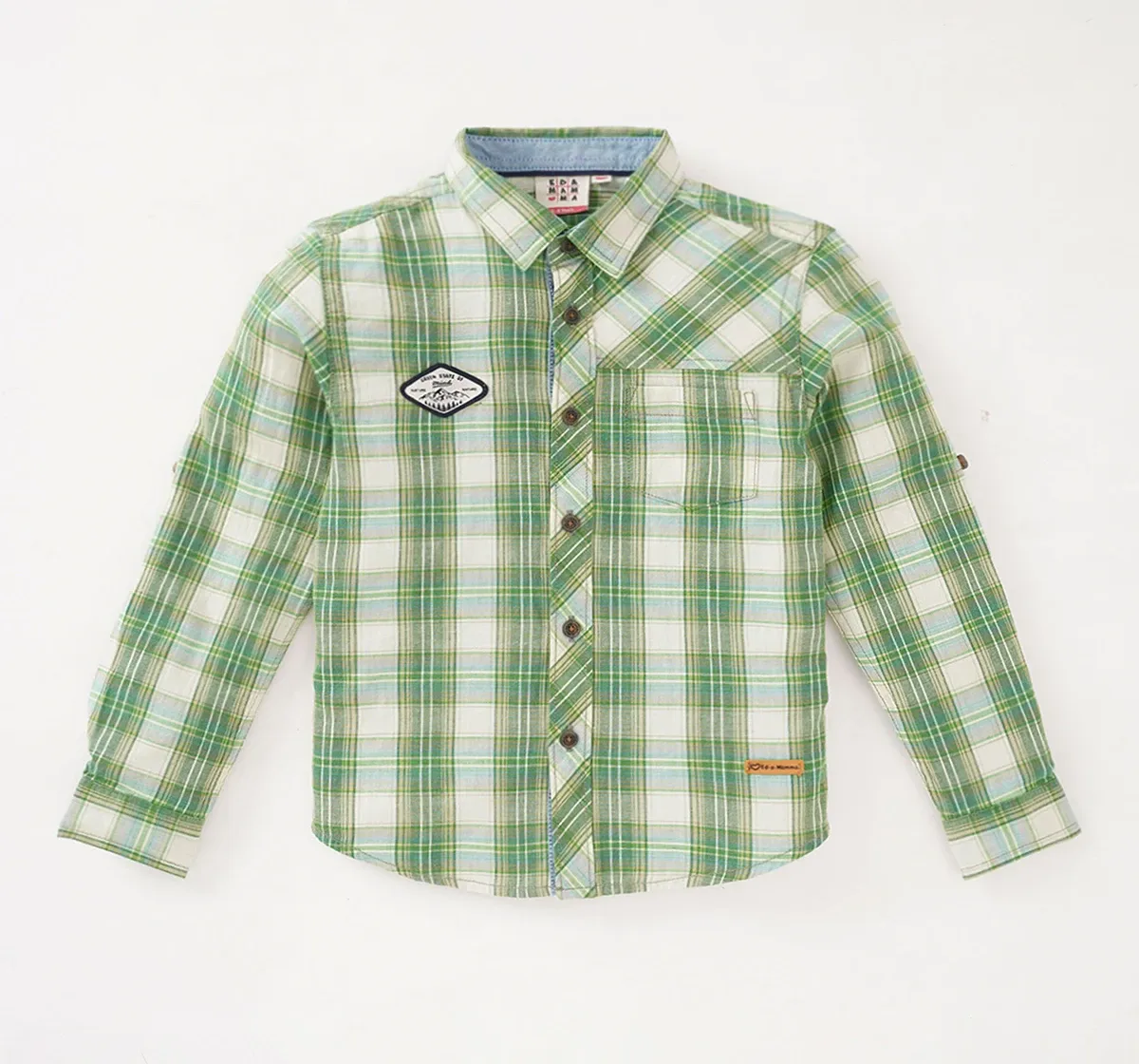 Boys Full Sleeves Checks Shirt