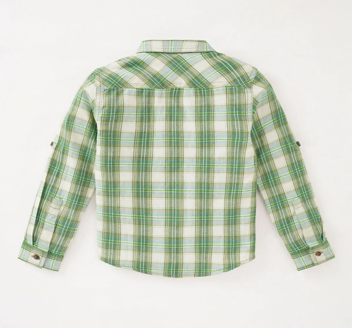 Boys Full Sleeves Checks Shirt