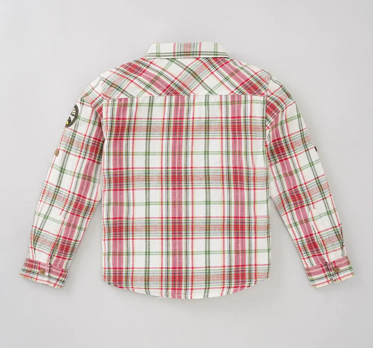 Boys Full Sleeves Checks Shirt