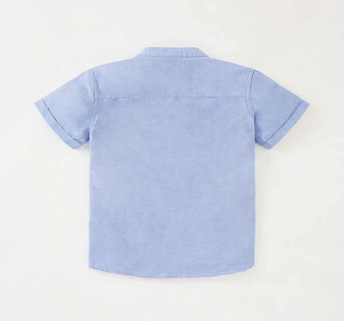 Boys Half Sleeves Solid Shirt