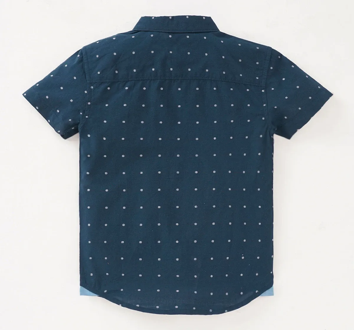 Boys Half Sleeves Dobby Shirt