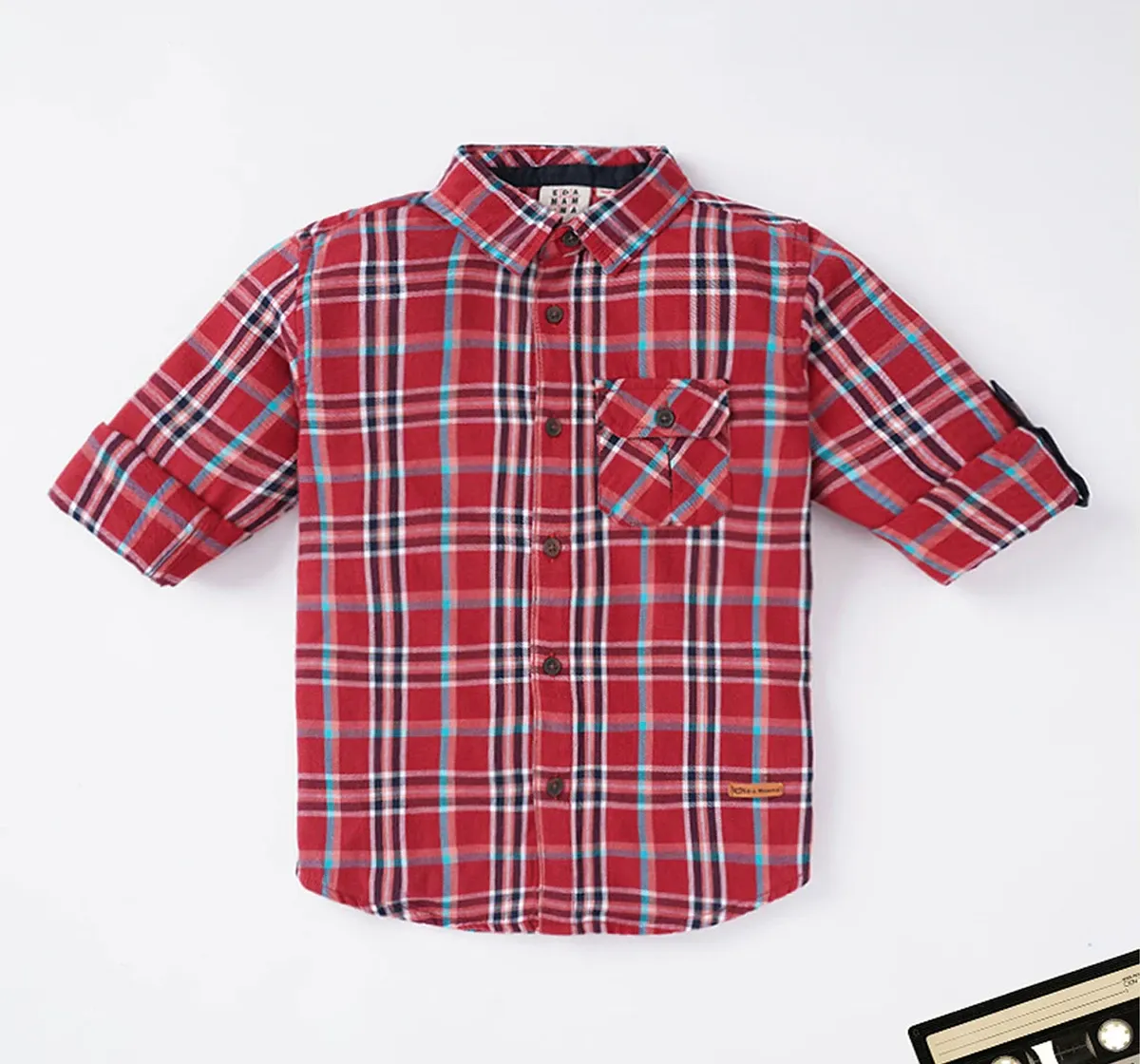 Boys Checks Shirt