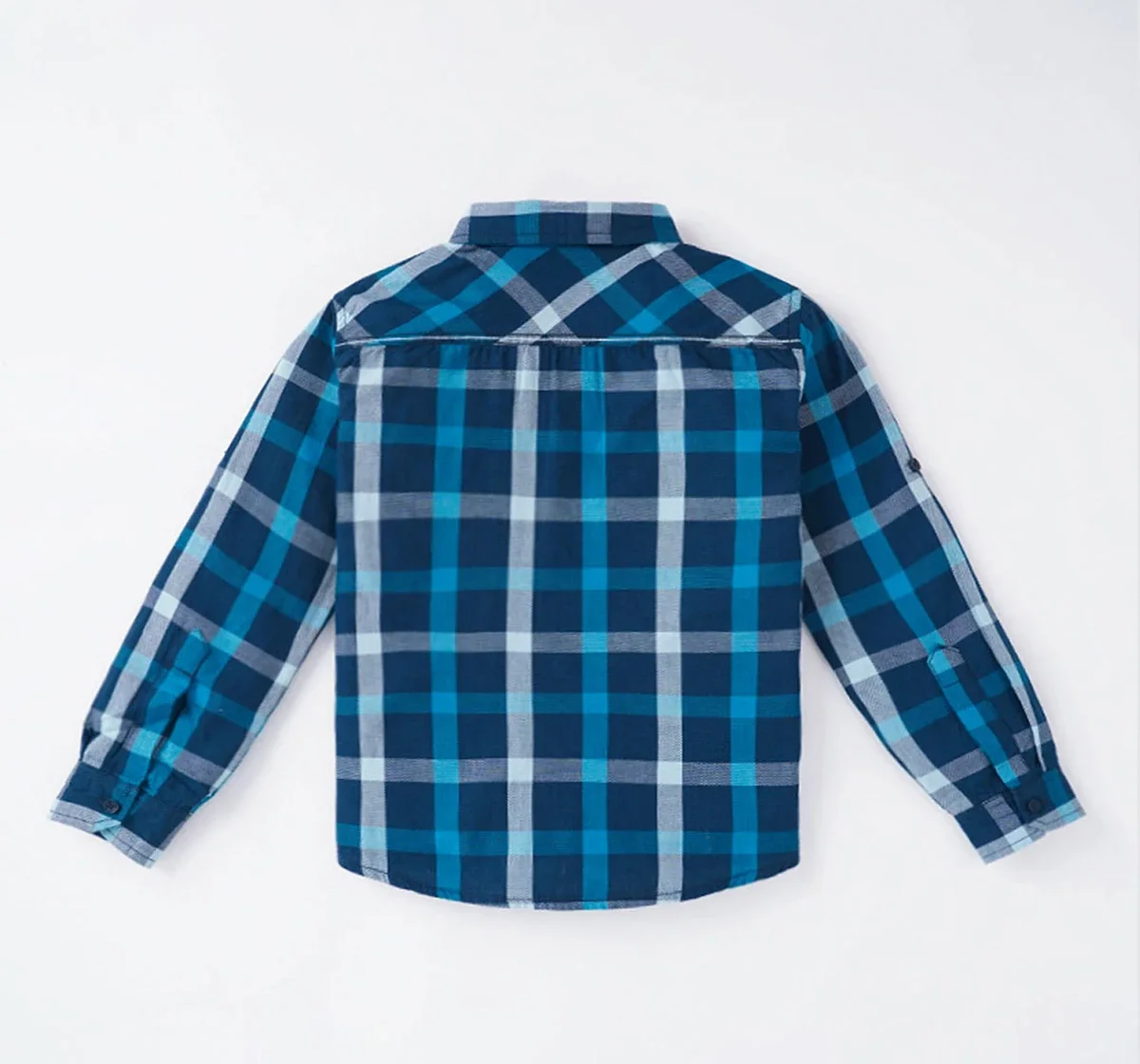 Boys Full Sleeves Checks Shirt