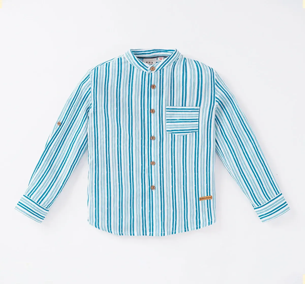 Boys Full Sleeves Striped Shirt
