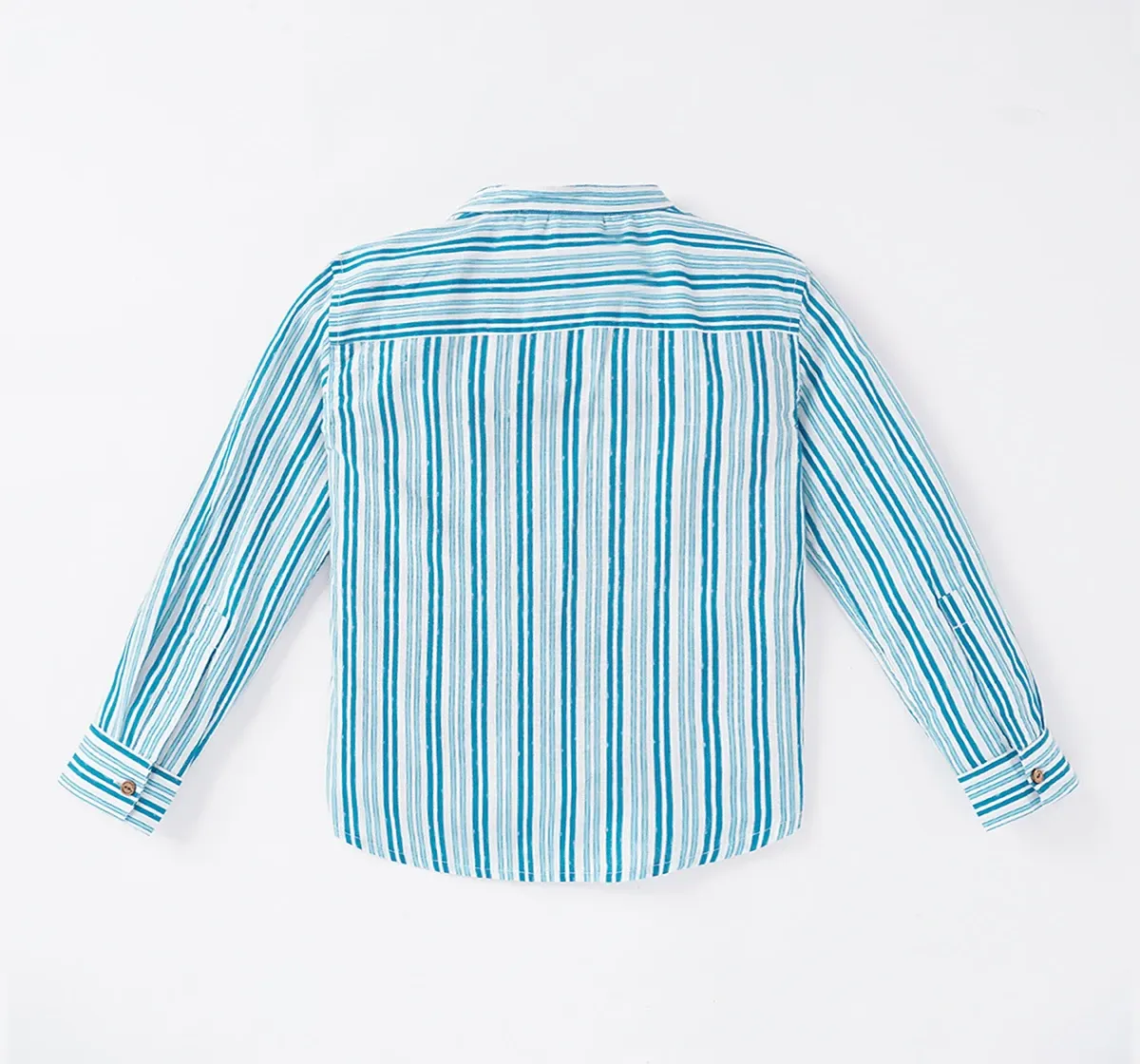 Boys Full Sleeves Striped Shirt