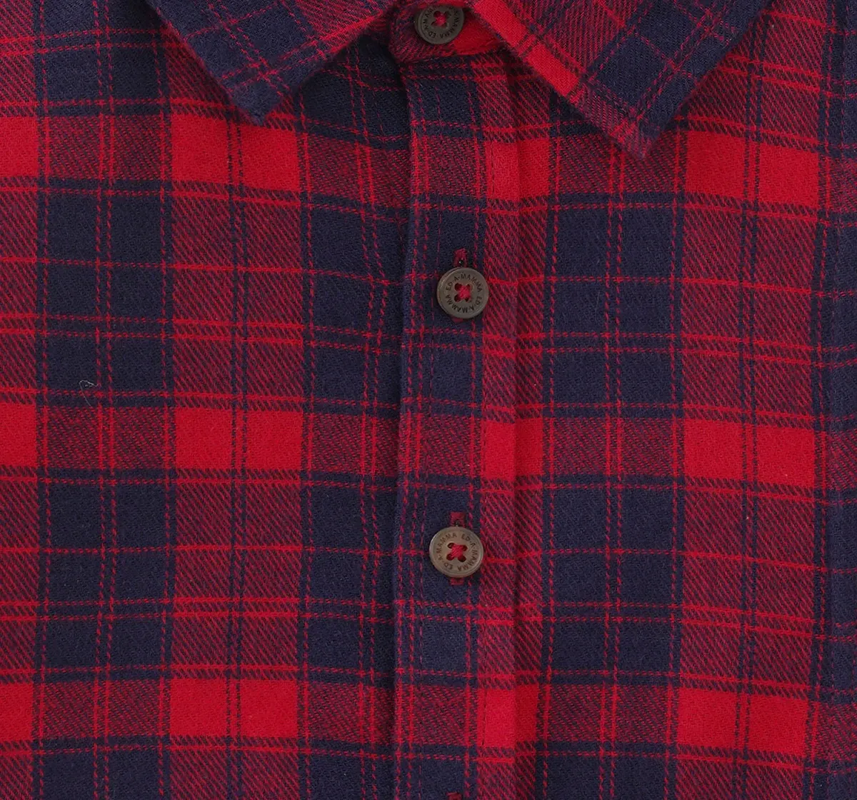 Boys Full Sleeves Checkered Shirt