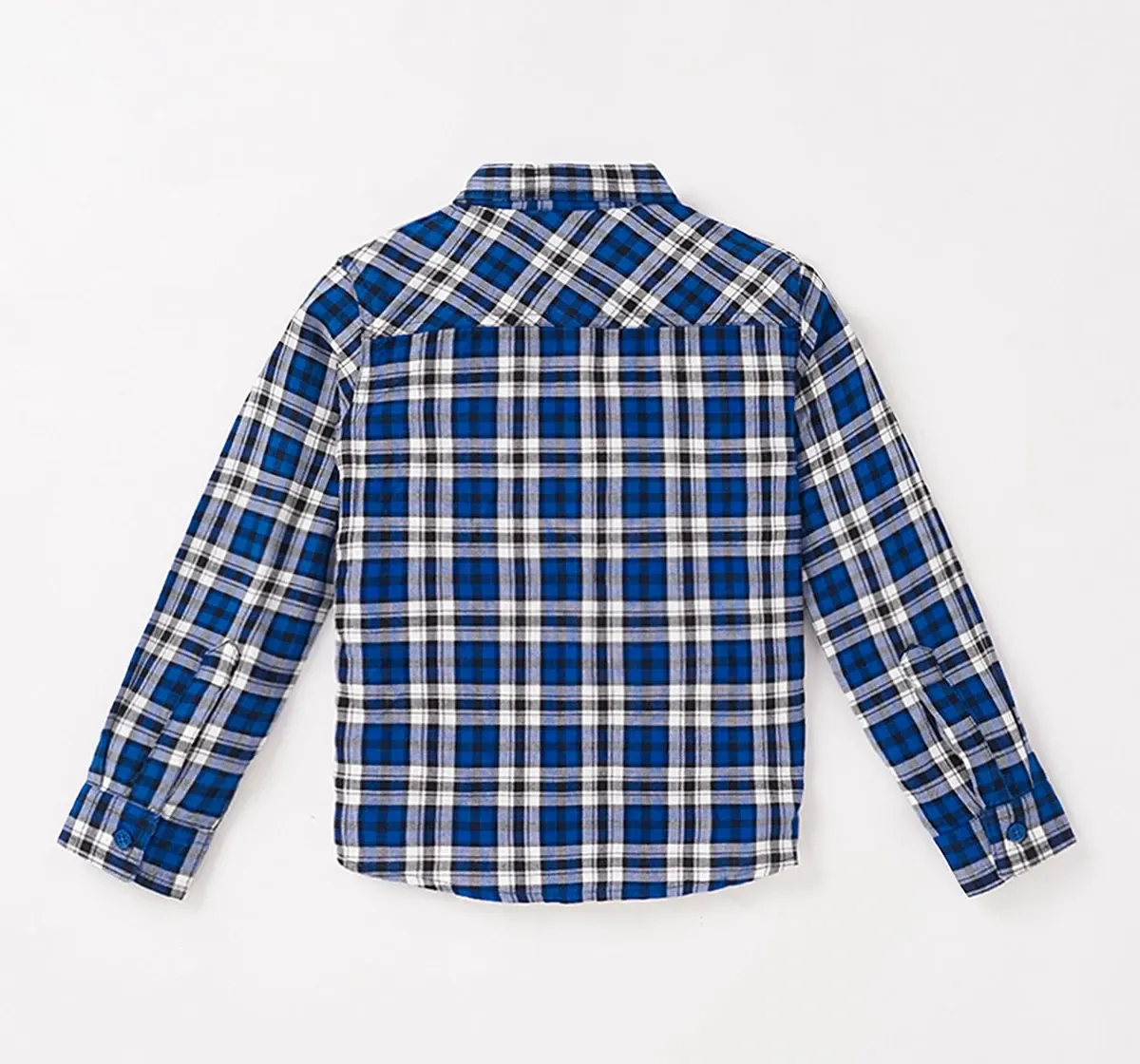 Boys Full Sleeves Checkered Shirt