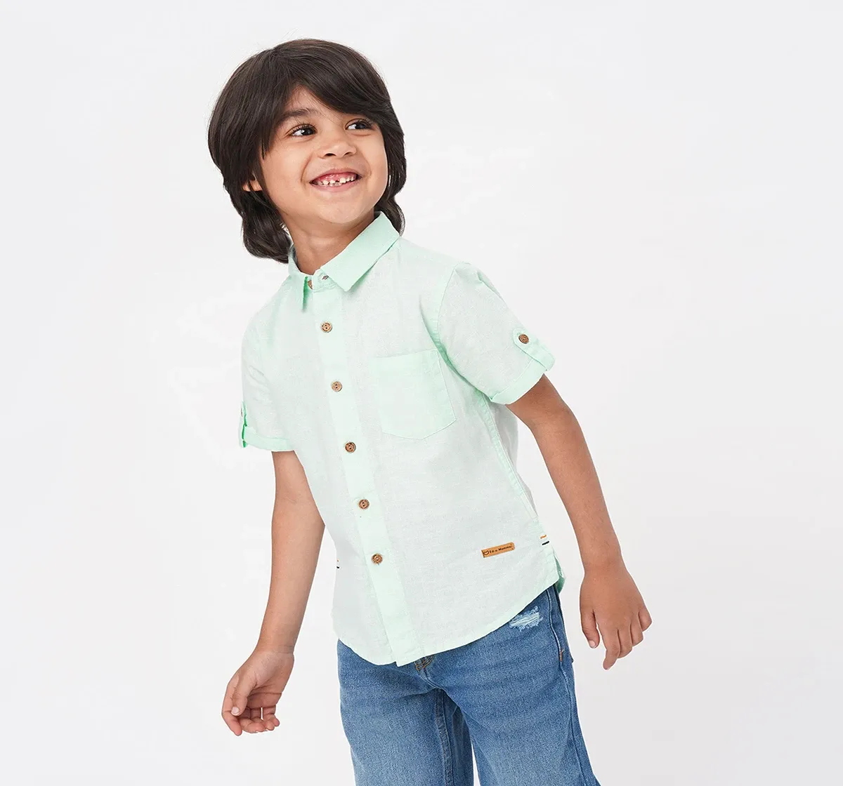 Boys Half Sleeves Shirt