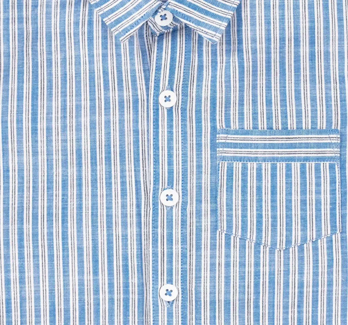 Boys Full Sleeves Striped Shirt