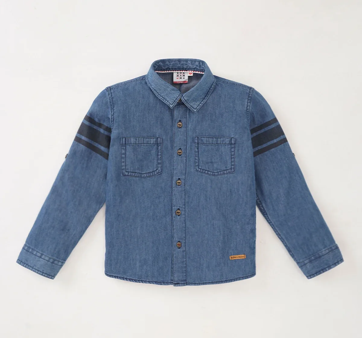 Boys Full Sleeves Printed Shirt