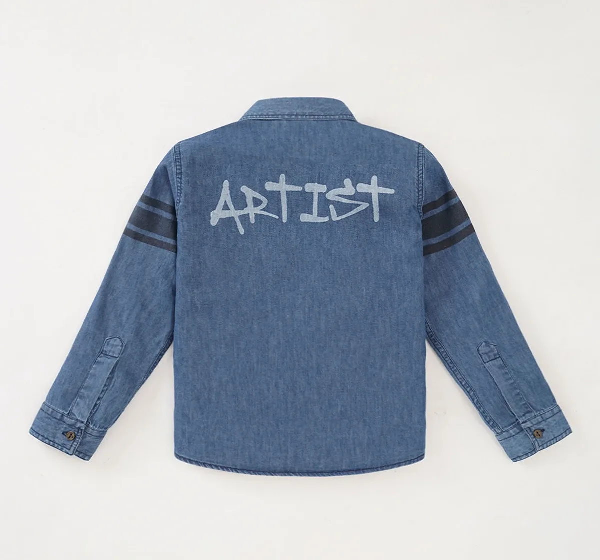 Boys Full Sleeves Printed Shirt