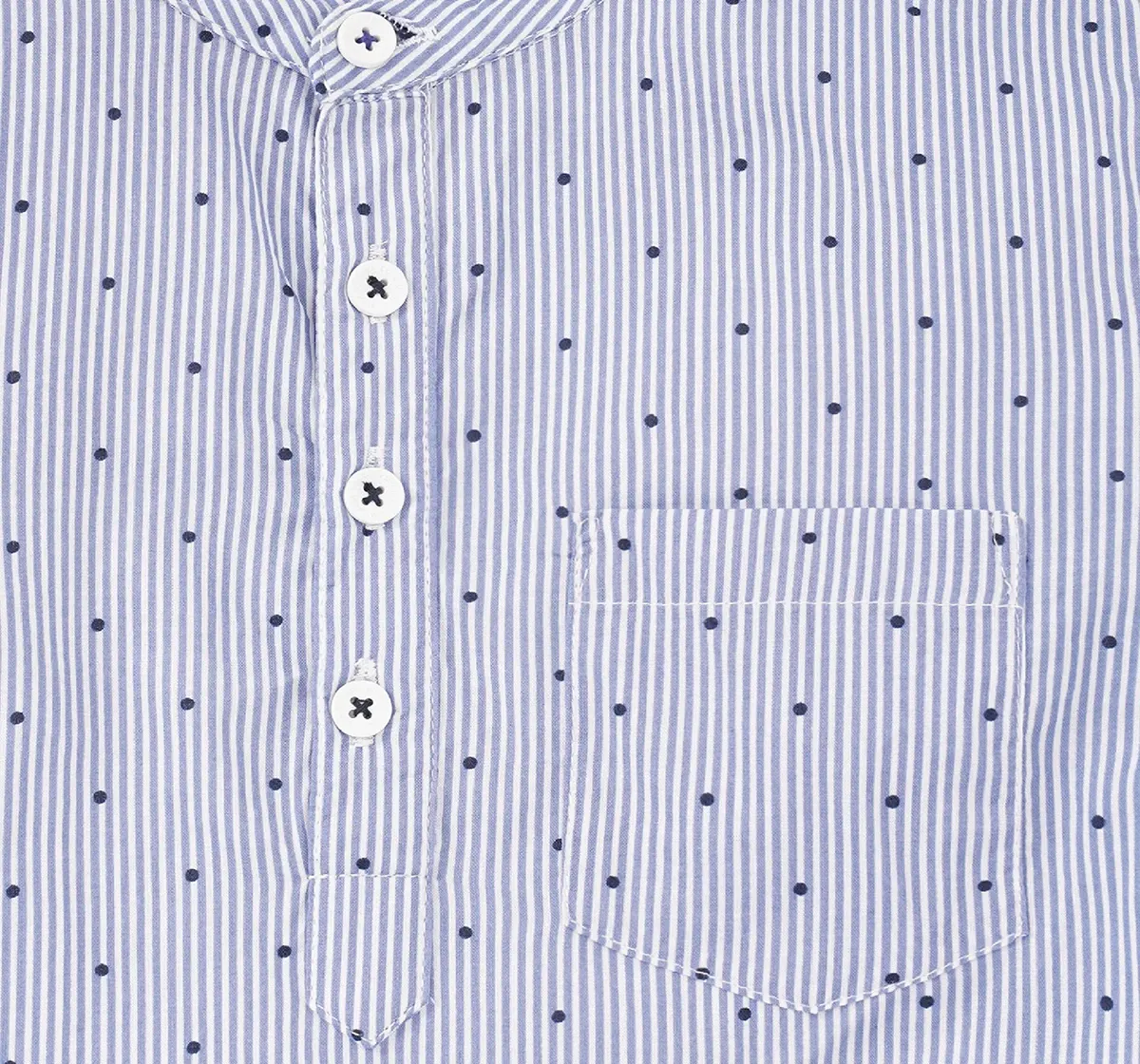 Boys Full Sleeves Striped Shirt