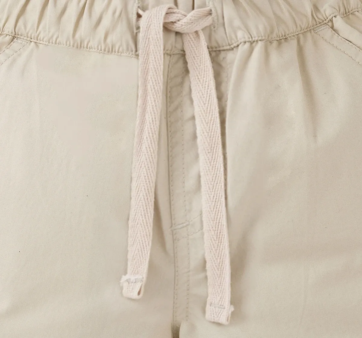 Boys Solid Poplin Shorts