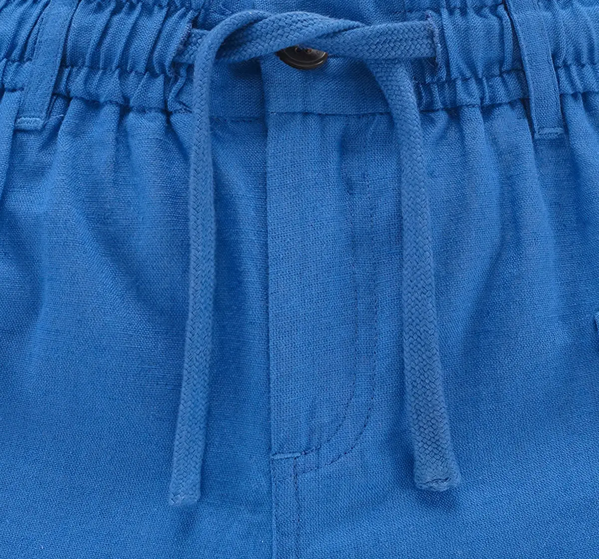 Boys Solid Flax Shorts