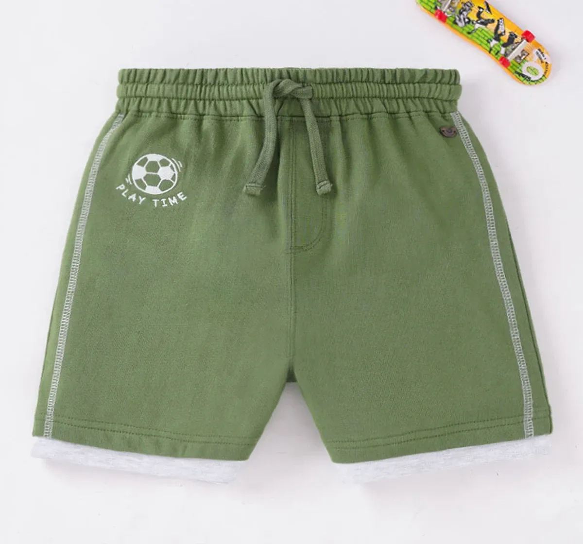 Boys Cut And Sew Panel Shorts