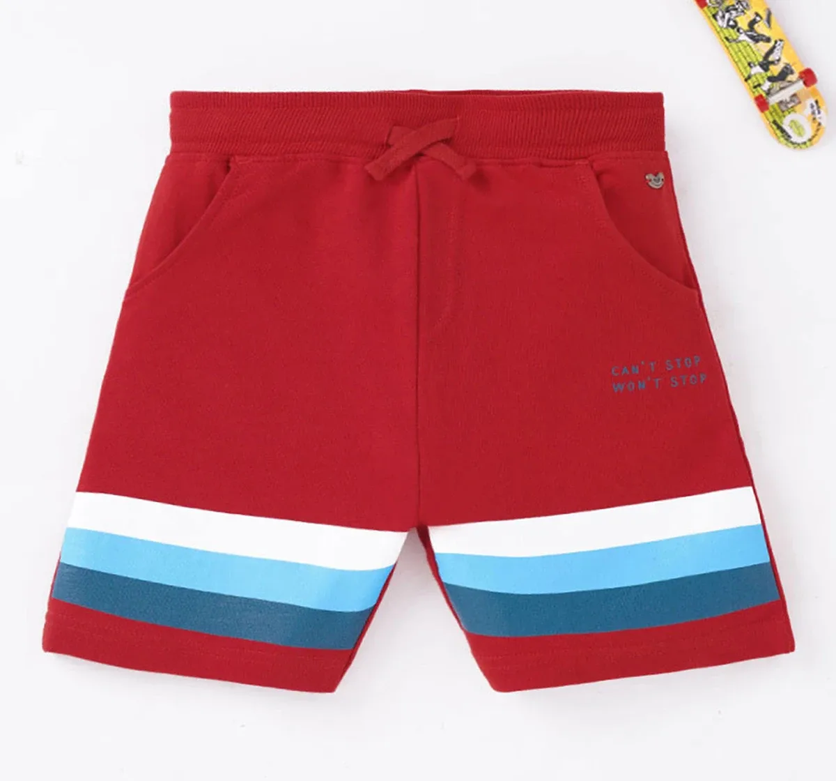 Boys Cut And Sew Panel Shorts