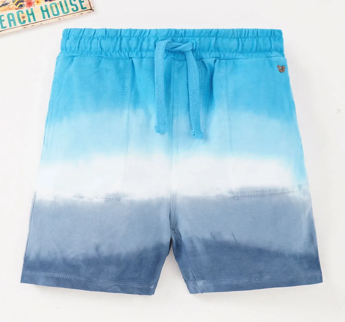 Boys Tie Dye Knit Shorts