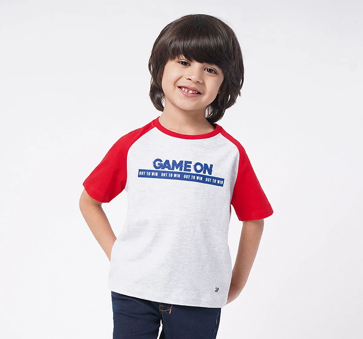 Boys Raglan Sleeved Tee