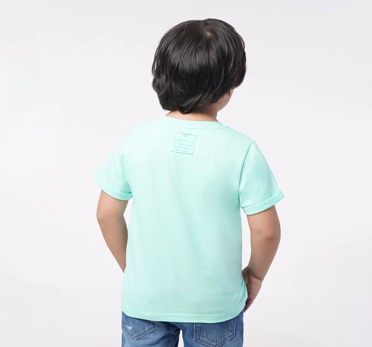 Boys Organic T-Shirt With Print