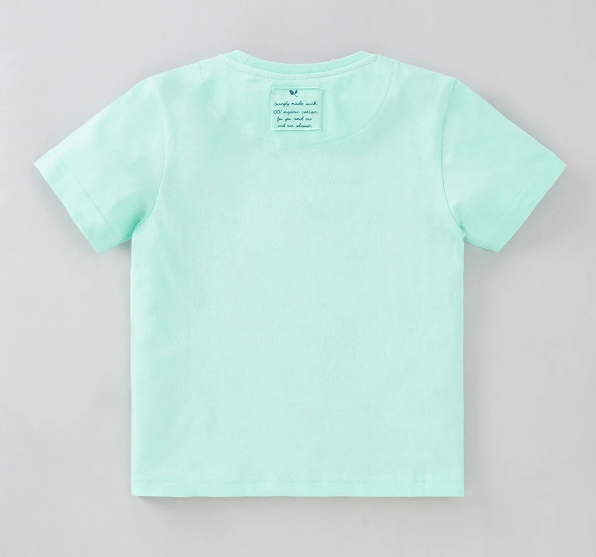 Boys Half Sleeves Crew Neck Tee